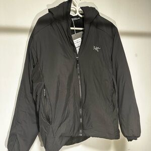Arc'teryx Black Atom Heavyweight Hoodie